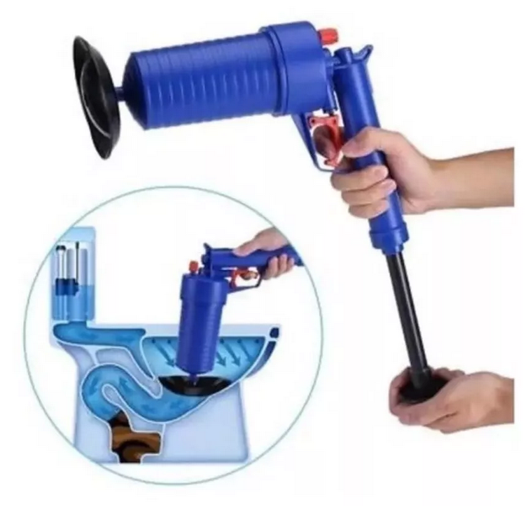 Desatascador de Aire a Presión - Sistema Neumático