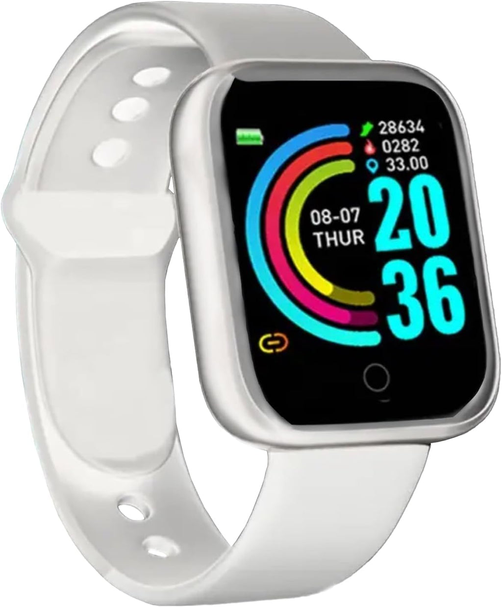 Smartwatch Y68 - Monitoreo de Salud y Carga USB