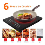 Cocina de Inducción 2200W - Control Táctil