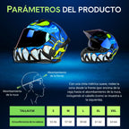 Casco Integral para Moto con Certificación DOT y ECE