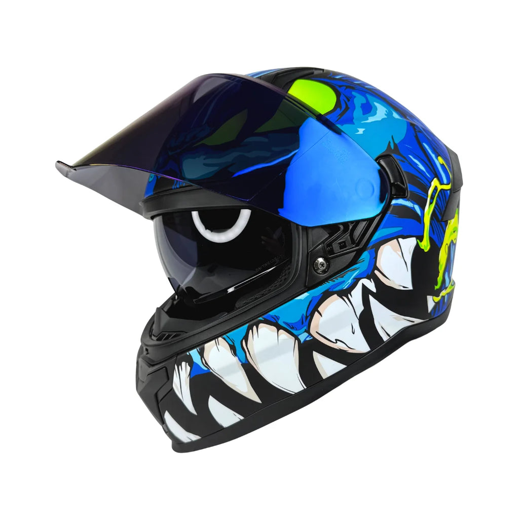 Casco Integral para Moto con Certificación DOT y ECE