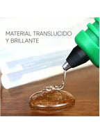 Barras de Silicón Transparente 7×260 mm – 1 kg Multiusos