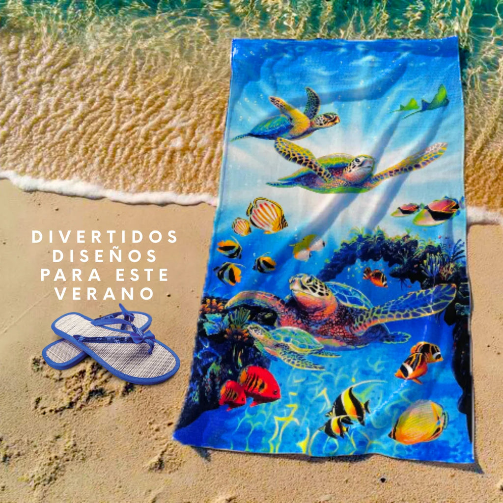 Toalla de Baño o Playa de Microfibra – Súper Absorbente y Secado Rápido