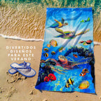 Toalla de Baño o Playa de Microfibra – Súper Absorbente y Secado Rápido