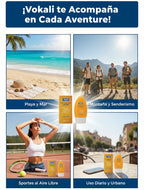 Vokali Sunscreen SPF 70 PA+ UVA / UVB  Protector Solar