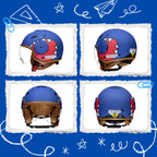 Casco Abierto Infantil para Moto y Motoneta TIBURÓN