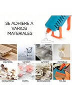 Barras de Silicón Transparente 7×260 mm – 1 kg Multiusos