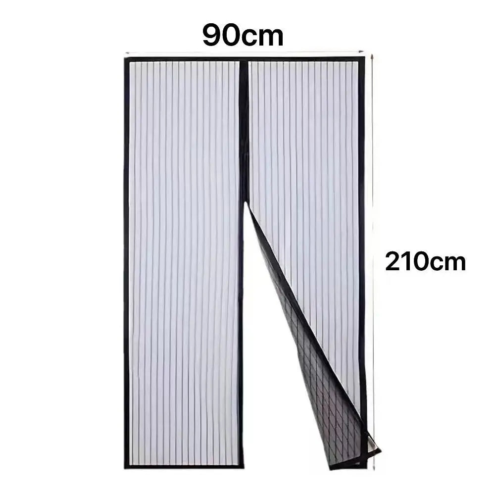 Cortina Antimosquitos Magnética para Puerta 210×90 cm – Sin Perforaciones