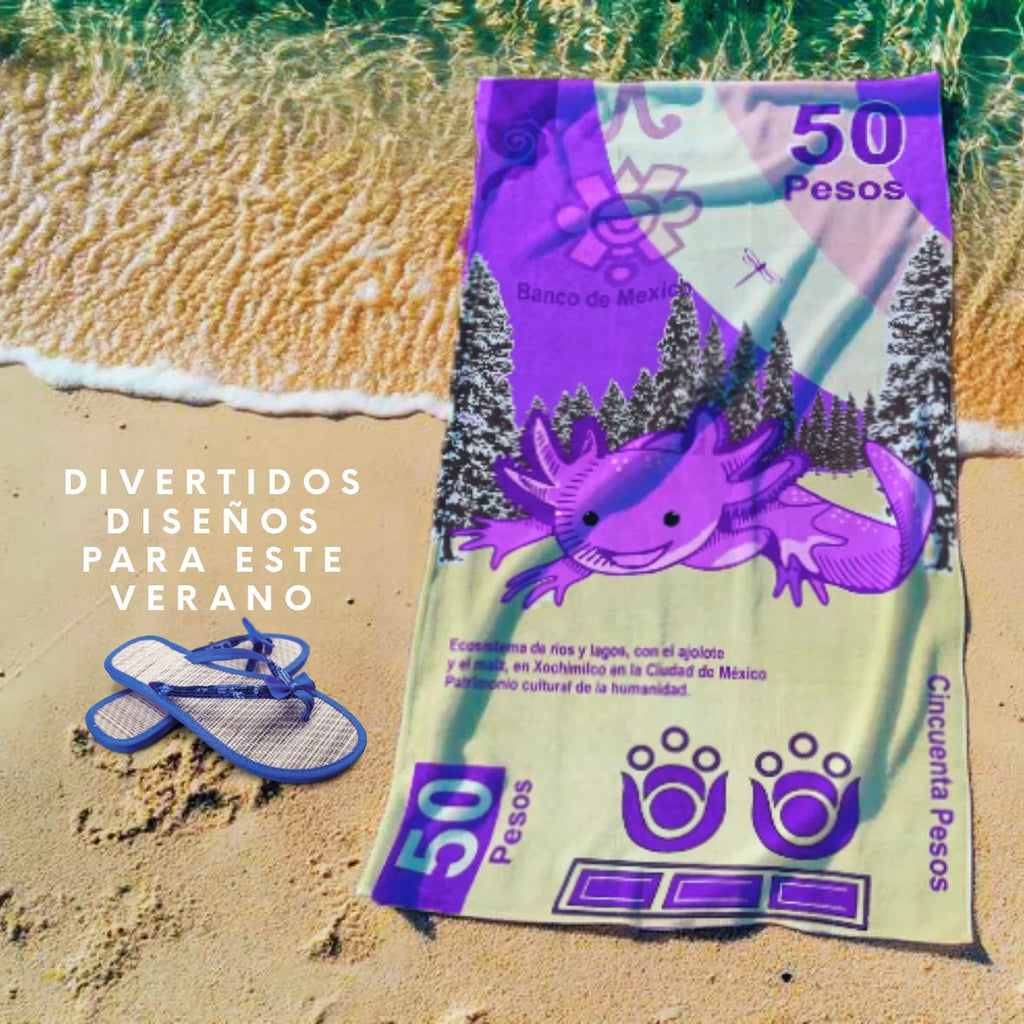 Toalla de Baño o Playa de Microfibra – Súper Absorbente y Secado Rápido