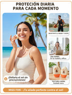 Protector Solar Facial MISS FON SPF 90+ PA+55G Alta Defensa UVB+UVA,