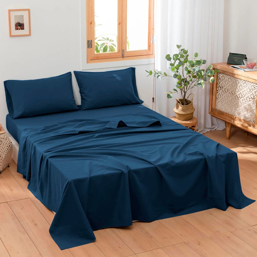 Juego de Sábanas 1800 Hilos con Fundas – Suaves y Frescas | Bluelander