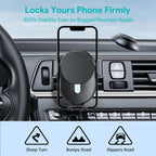 Soporte de Coche con Carga Inalámbrica para Celular – Rotación 360° | WOOX