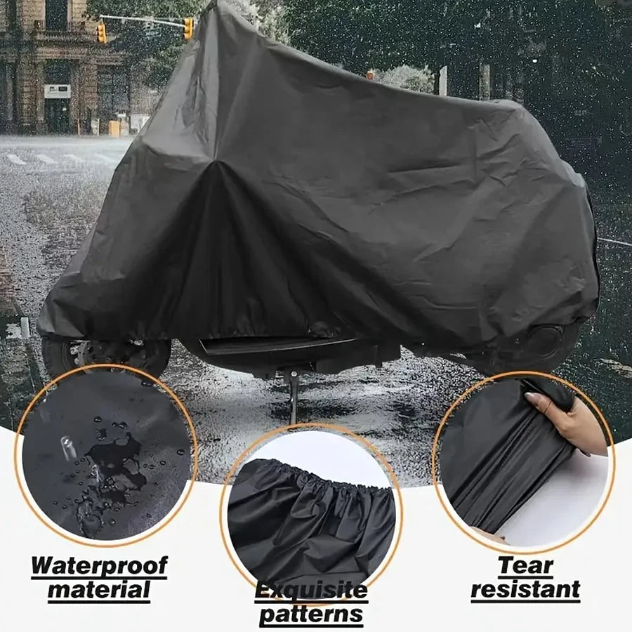 Funda para Motocicleta 140×140 cm – Protección Interior y Exterior.