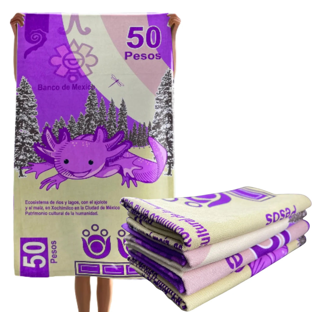 Toalla de Baño o Playa de Microfibra – Súper Absorbente y Secado Rápido