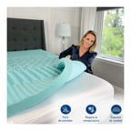 Sobrecolchón Memory Foam Premium – Máximo Confort | Bluelander
