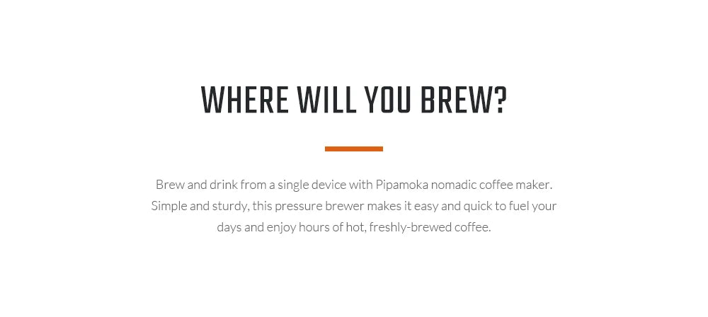 Cafetera Portátil WACACO Pipamoka - Presión al Vacío