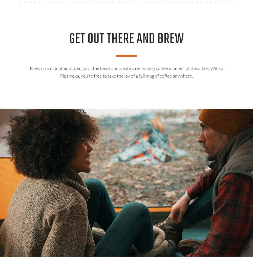 Cafetera Portátil WACACO Pipamoka - Presión al Vacío