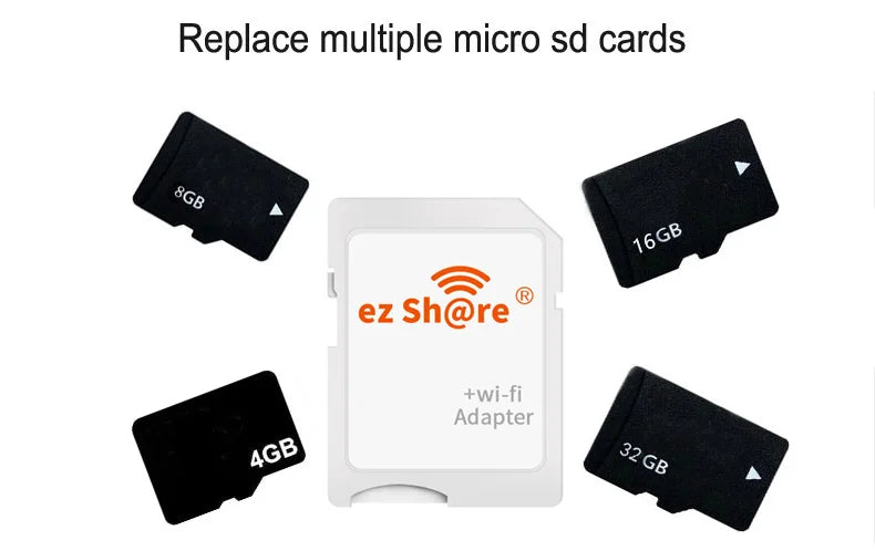 Adaptador WiFi ezShare para Tarjeta SD - Lector Inalámbrico