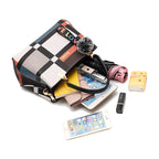 Bolso Bandolera de Piel Sintética - Con Pompón