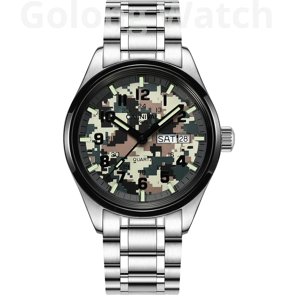 Reloj luminoso para hombre 2020 CARNIVAL,