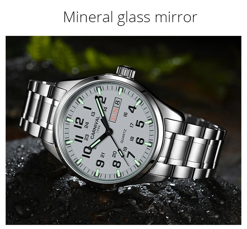 Reloj luminoso para hombre 2020 CARNIVAL,