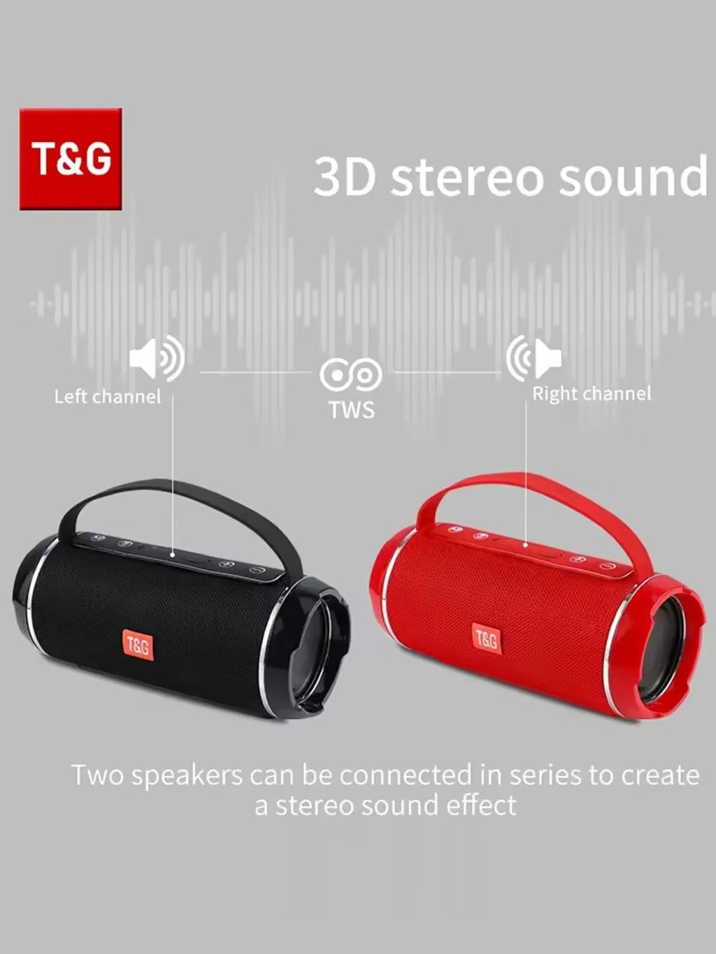 TG116C Bocina inalámbrica TG116C  portátil de la mejor calidad