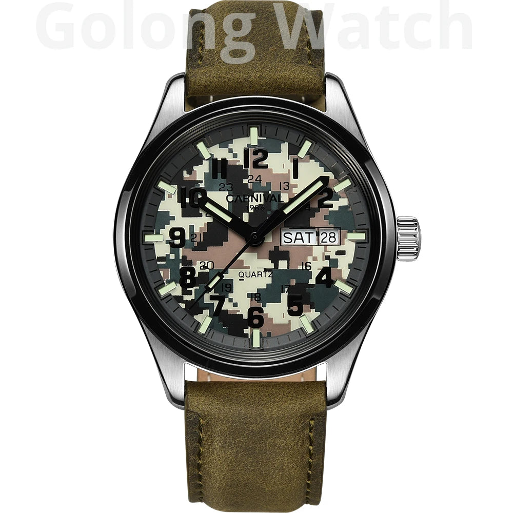 Reloj luminoso para hombre 2020 CARNIVAL,