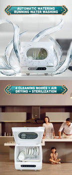 Lavavajillas Automático de Escritorio - Desinfección