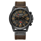 Reloj CURREN 8314 para hombre con logo de la marca, reloj masculino deportivo para uso diario, resistente al agua