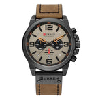 Reloj CURREN 8314 para hombre con logo de la marca, reloj masculino deportivo para uso diario, resistente al agua
