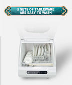 Lavavajillas Automático de Escritorio - Desinfección