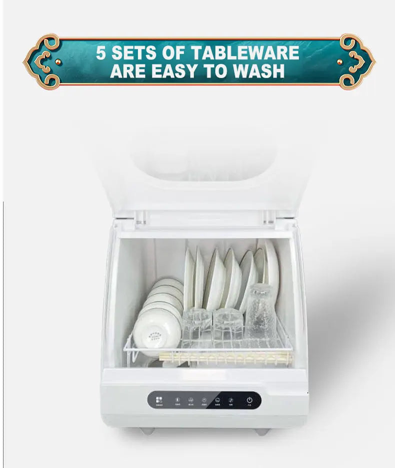 Lavavajillas Automático de Escritorio - Desinfección