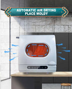 Lavavajillas Automático de Escritorio - Desinfección