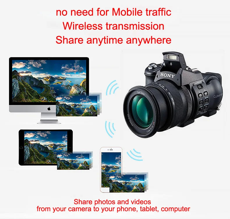 Adaptador WiFi ezShare para Tarjeta SD - Lector Inalámbrico