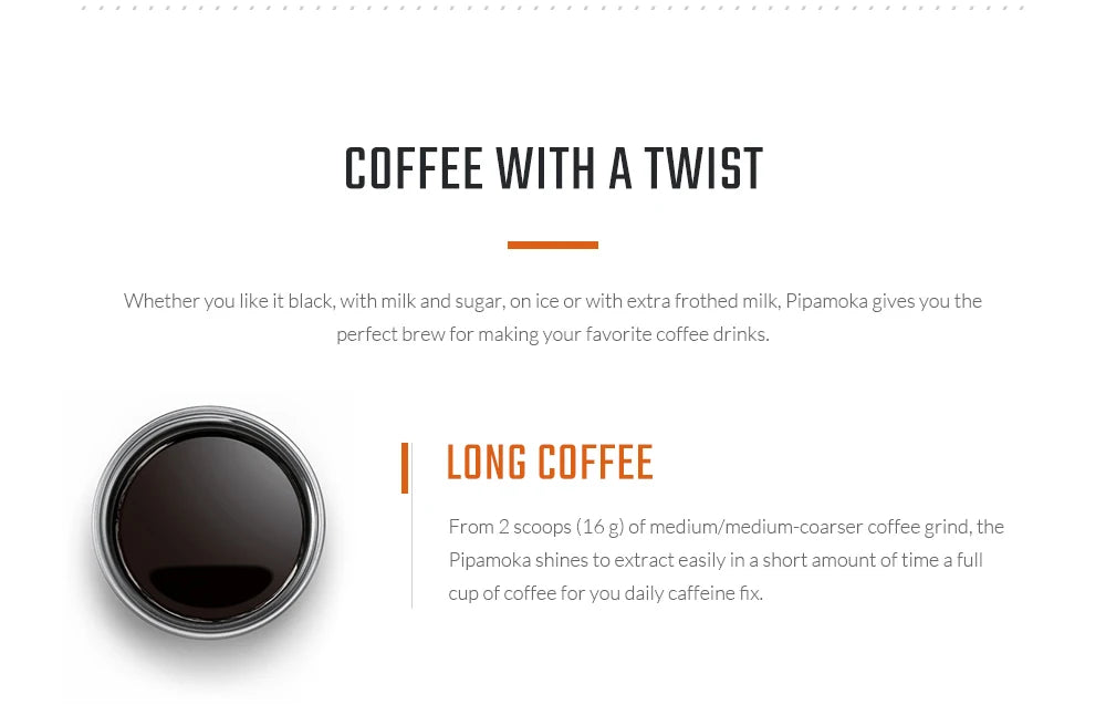 Cafetera Portátil WACACO Pipamoka - Presión al Vacío