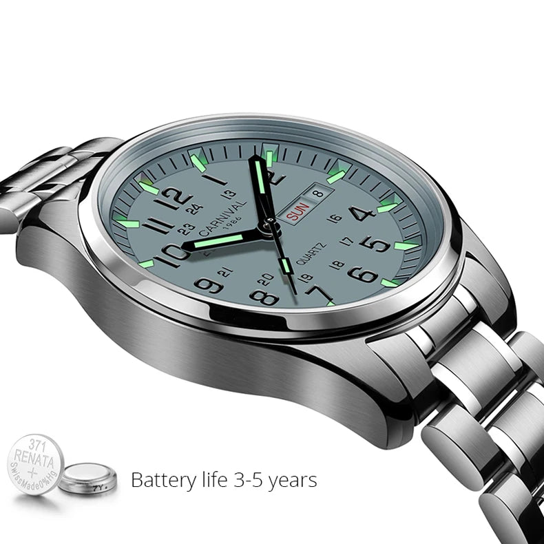 Reloj luminoso para hombre 2020 CARNIVAL,