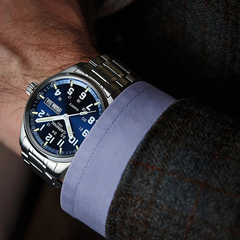 Reloj luminoso para hombre 2020 CARNIVAL,