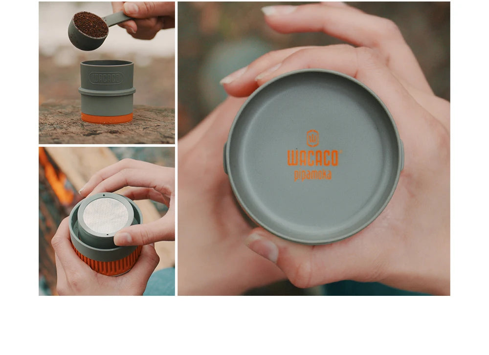Cafetera Portátil WACACO Pipamoka - Presión al Vacío