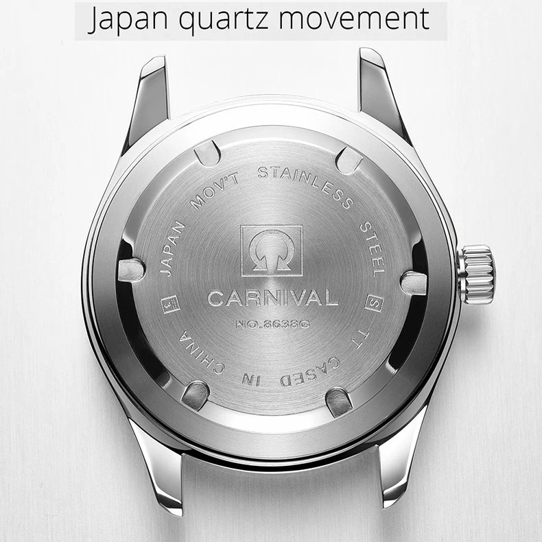 Reloj luminoso para hombre 2020 CARNIVAL,