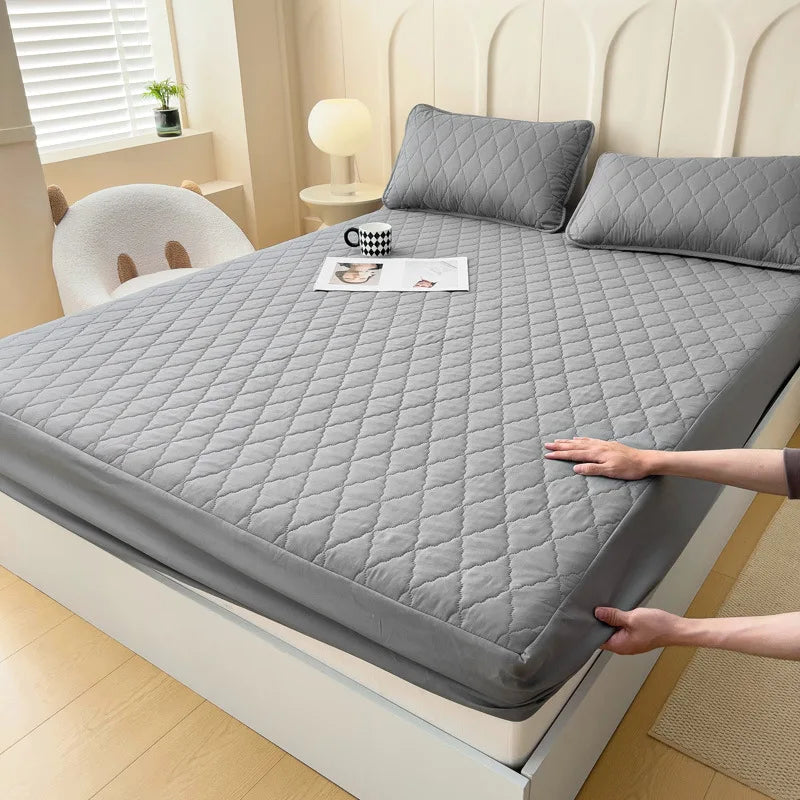 Fundas Protectoras Impermeables para Colchón – Color Liso (2 o 3 Piezas)