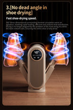 Secador de Zapatos Portátil Plegable - 180W