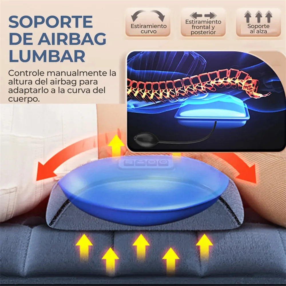 Colchoneta de Masaje Eléctrica - 10 Motores