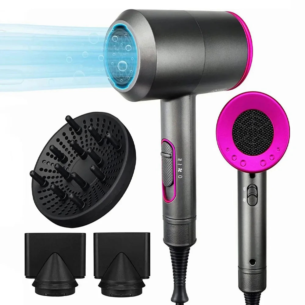 Secador de pelo profesional, potente 1800W