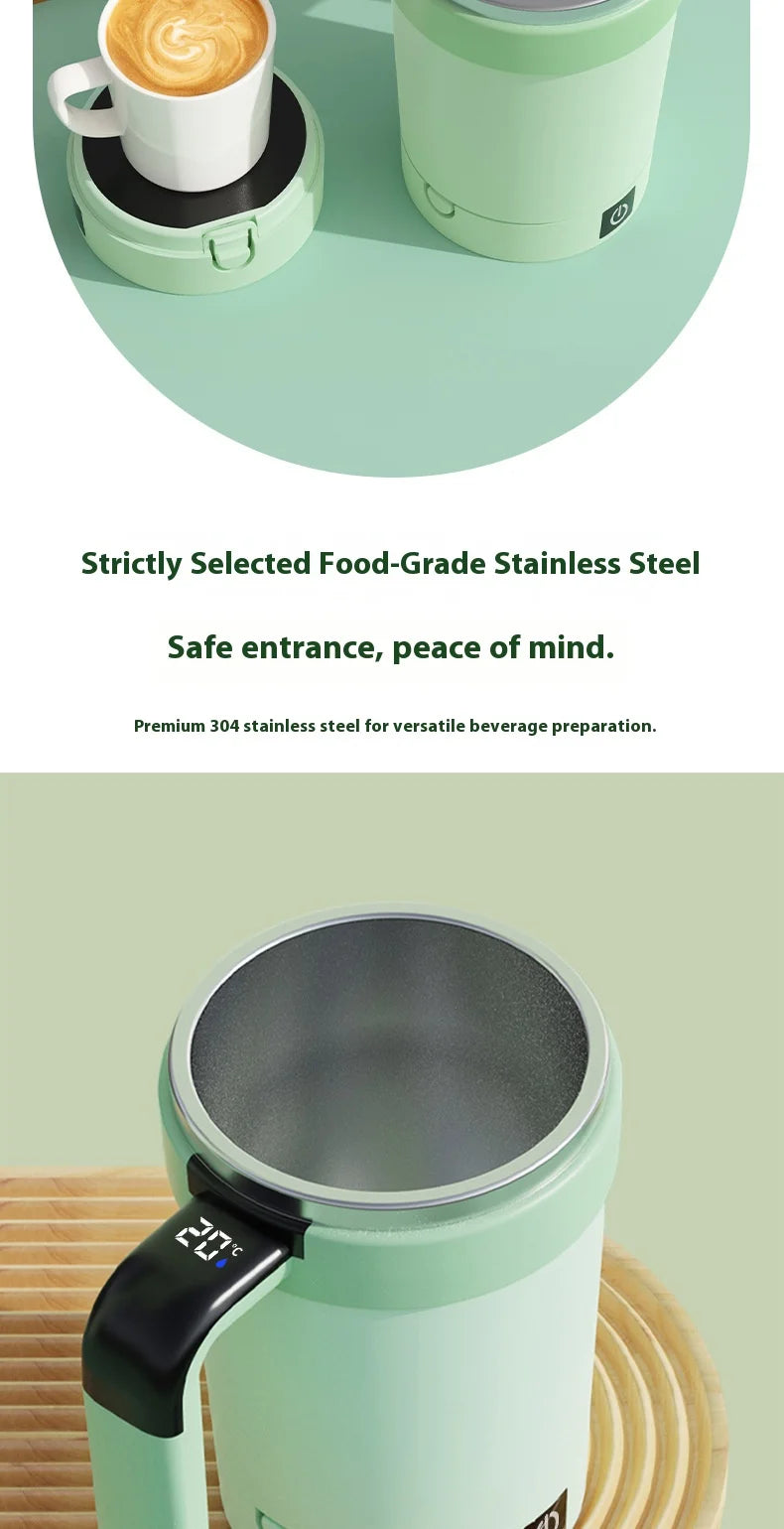 Taza Inteligente con Medición de Temperatura y Agitador Magnético Automático