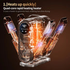 Secador de Zapatos Portátil Plegable - 180W