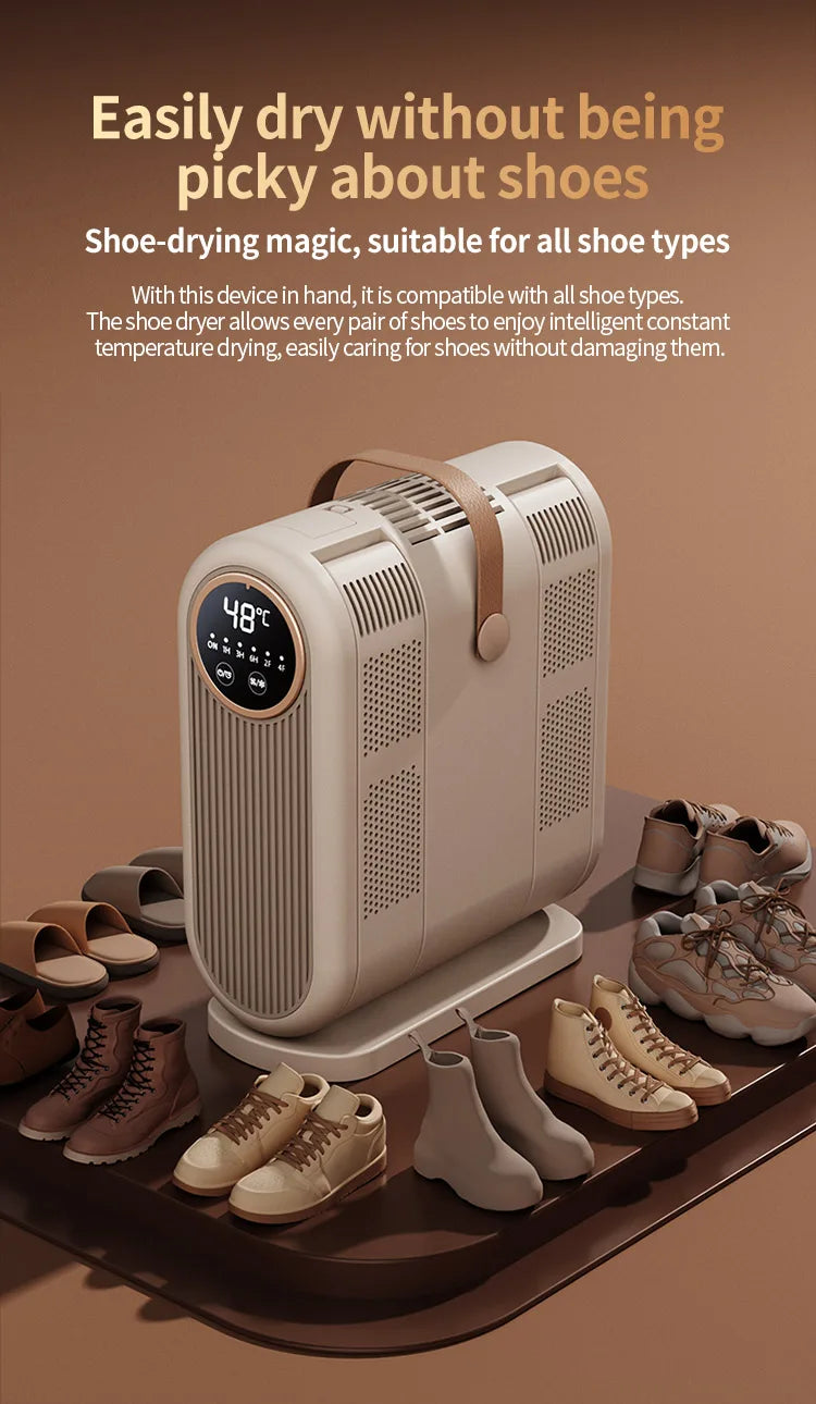 Secador de Zapatos Portátil Plegable - 180W