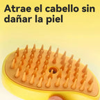 Cepillo Vapor 3 en 1 para Mascotas – Limpieza, Masaje y Depilación | Beauyork