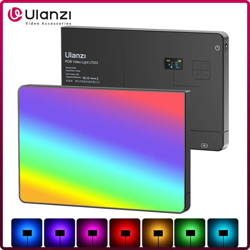 Luz de Video RGB Ulanzi LT003 - Panel 15W