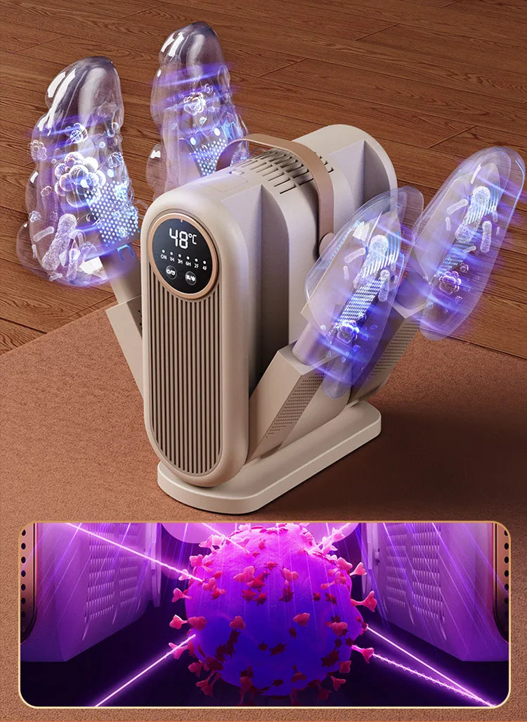 Secador de Zapatos Portátil Plegable - 180W