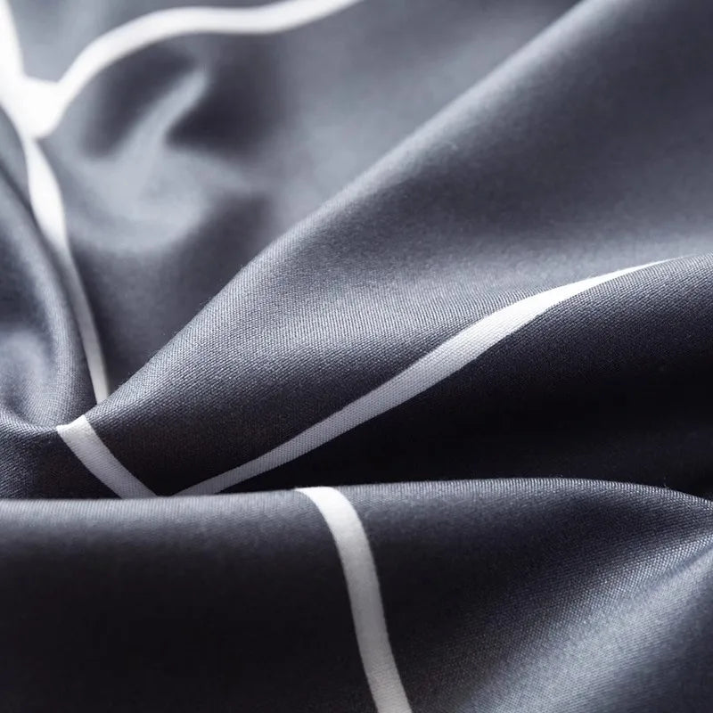 Juego de Ropa de Cama Tamaño Grande – Estampado Floral Jacquard (3 o 4 Piezas)